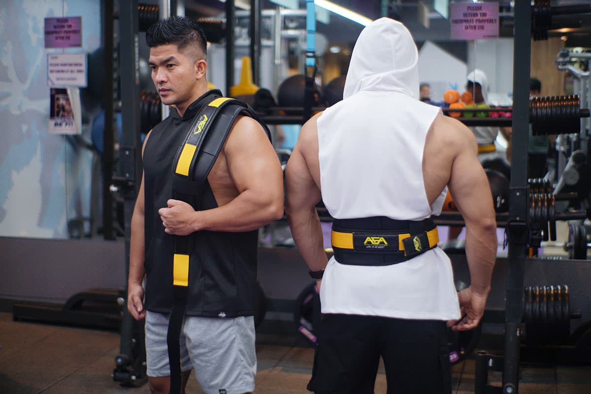 Men's fitness belt | حامدیان اسپرت