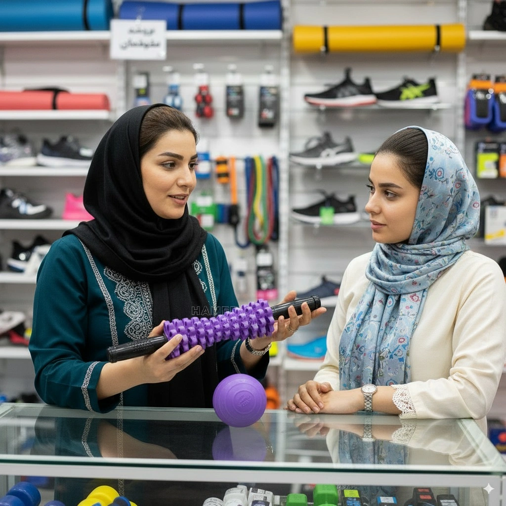 تفاوت غلطک ماساژ بدن با توپ ریلیز | حامدیان اسپرت